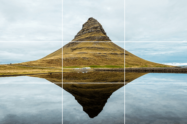 Komposisi rule of thirds