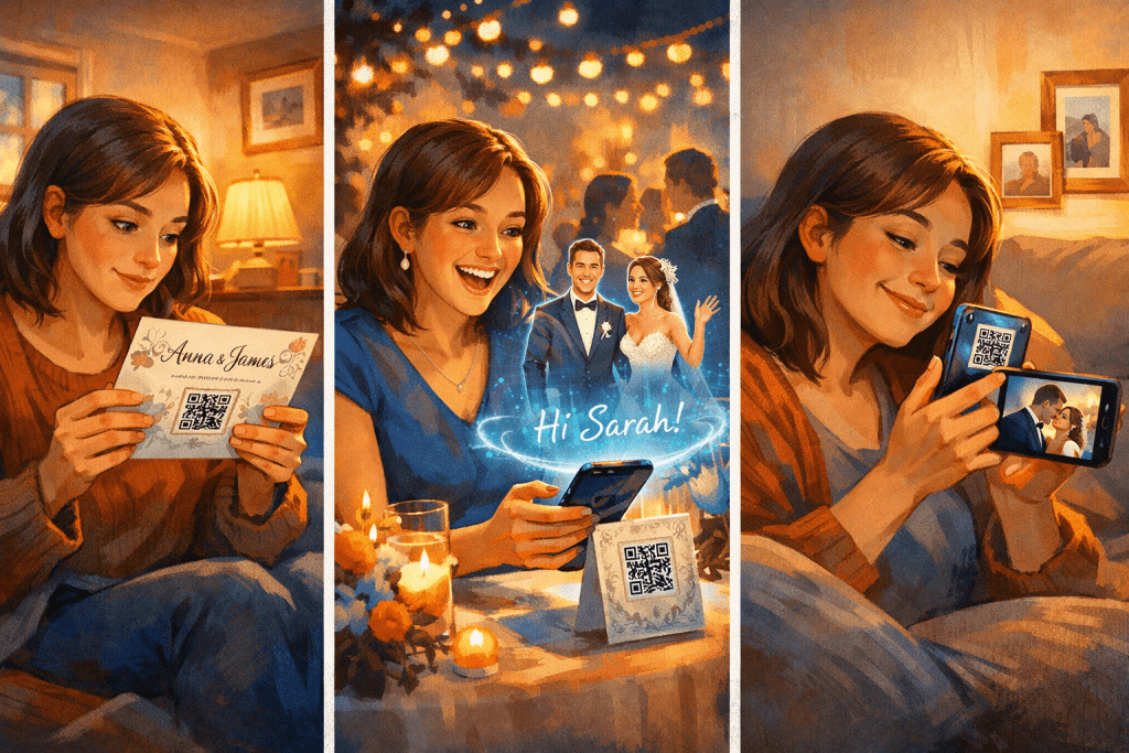 AR Wedding 3D Code Scan Tren Fotografi 2026