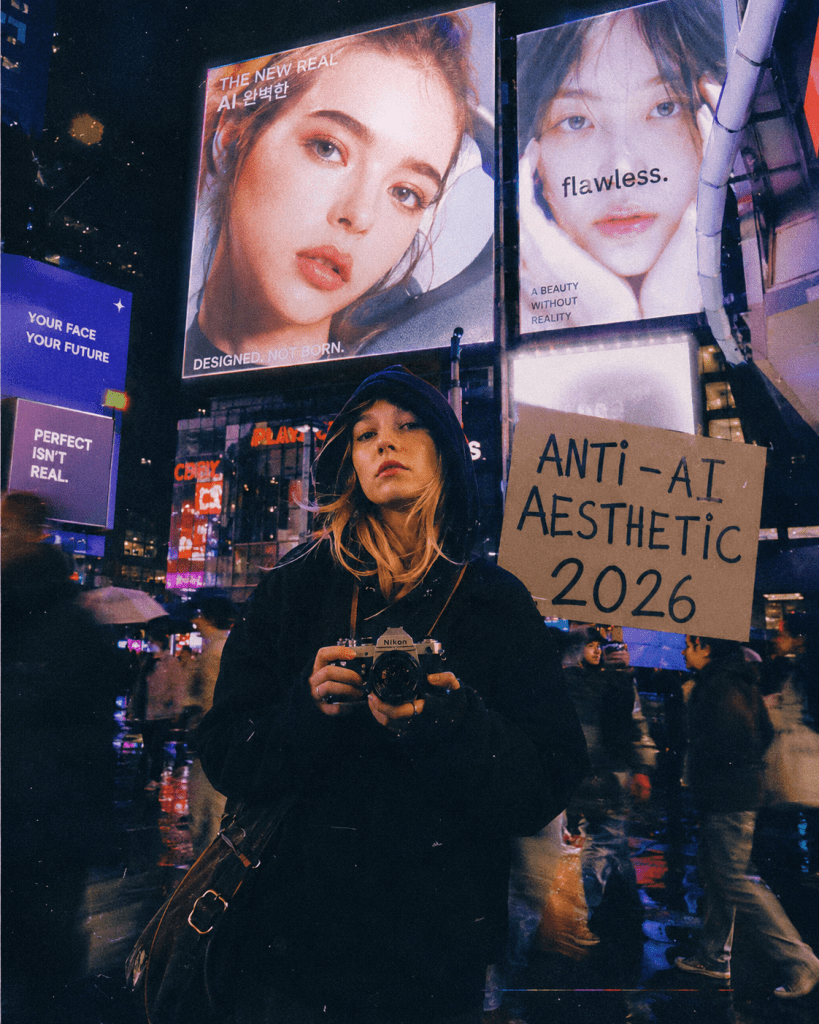 Anti-AI Aesthetic 2026 Meledak: Fotografer Sengaja Pakai Grain dan Blur Biar Viral 2 Anti-AI Aesthetic 2026 Meledak: Fotografer Sengaja Pakai Grain dan Blur Biar Viral