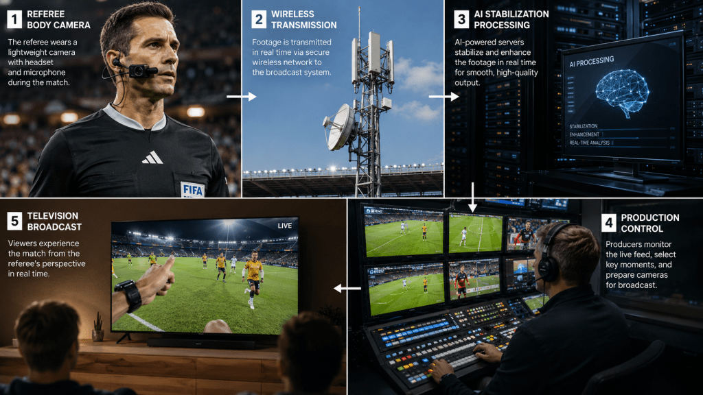 Kamera Wasit FIFA 2026 Ternyata Ubah Cara Dunia Melihat Sepak Bola